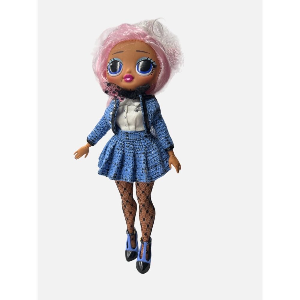 LOL Surprise OMG Uptown Girl Fashion Doll Pink Hair Fishnet Stockings